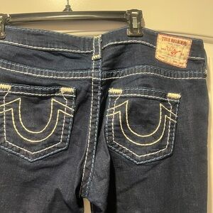 True Religion Women's Dark Blue Boot Cut Jeans